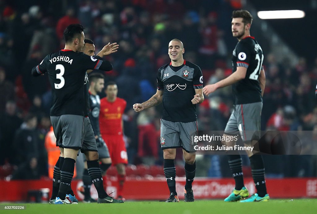 Liverpool v Southampton - EFL Cup Semi-Final: Second Leg