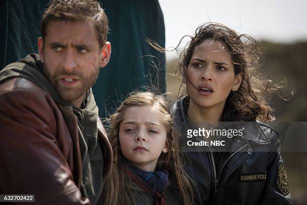 They Came First" Episode 107 -- Pictured: Oliver Jackson Cohen as Lucas, Rebeka Rea as Sylive, Adria Arjona as Dorothy --
