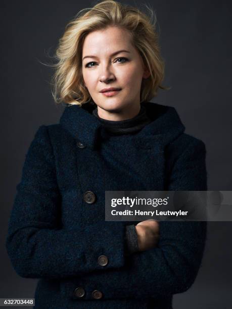 Actress Gretchen Mol poses for a portrait on December 2, 2016 in New York City.