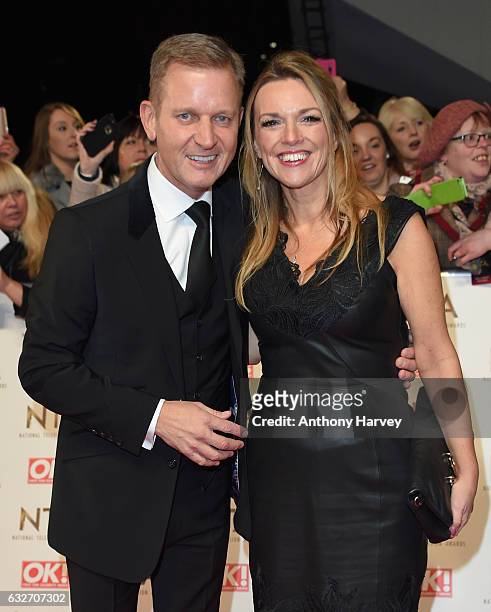 Jeremy Kyle attends the National Television Awards on January 25, 2017 in London, United Kingdom.