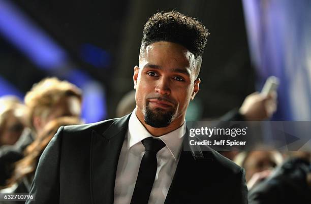 Ashley Banjo attends the National Television Awards on January 25, 2017 in London, United Kingdom.
