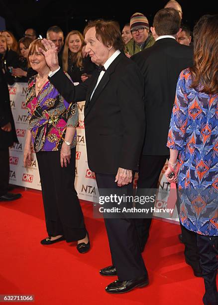 Ken Dodd attends the National Television Awards on January 25, 2017 in London, United Kingdom.