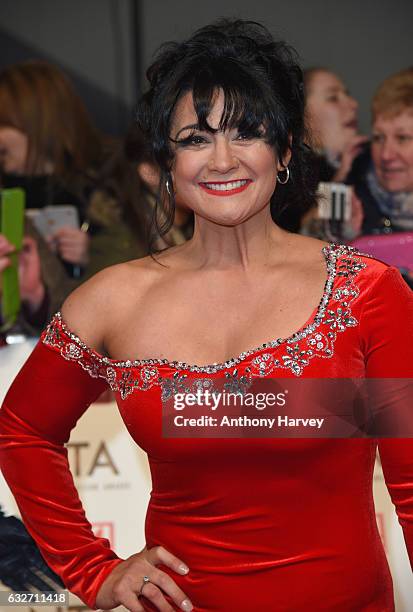 Natalie J. Robb attends the National Television Awards on January 25, 2017 in London, United Kingdom.