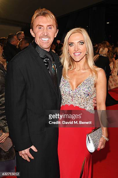 Nik Speakman and Eva Speakman attend the National Television Awards on January 25, 2017 in London, United Kingdom.