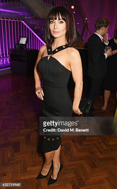 Roxy Shahidi attends the National Television Awards cocktail reception at The O2 Arena on January 25, 2017 in London, England.