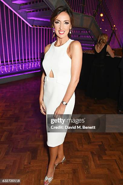 Sally Nugent attends the National Television Awards cocktail reception at The O2 Arena on January 25, 2017 in London, England.