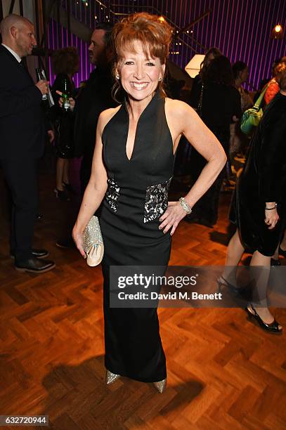 Bonnie Langford attends the National Television Awards cocktail reception at The O2 Arena on January 25, 2017 in London, England.