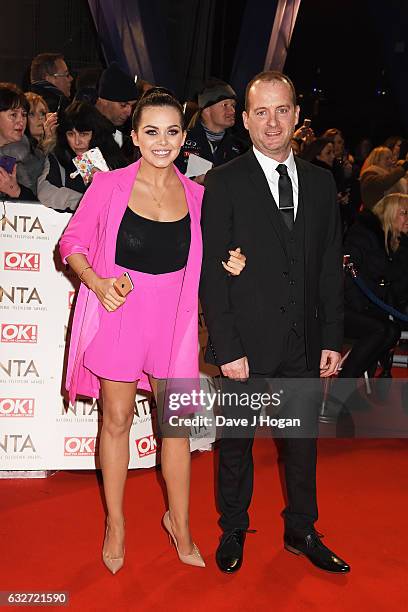 Scarlett Moffatt and guest attend the National Television Awards at Cineworld 02 Arena on January 25, 2017 in London, England.