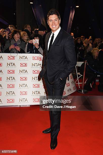 Vernon Kay attends the National Television Awards at Cineworld 02 Arena on January 25, 2017 in London, England.