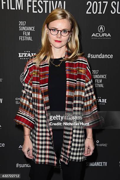 Executive Producer Julia Willoughby Nason attends the "Time: The Kalief Browder Story" Premiere - 2017 Sundance Film Festival at The Marc Theatre on...