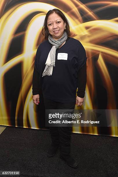Ramona S. Diaz attends the Feature Fillm Competition Dinner Dinner on day 7 of the 2017 Sundance Film Festival at The Shop on January 25, 2017 in...