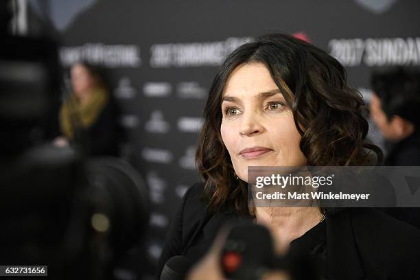 Actress Julia Ormond attends the "Rememory" Premiere on day 7 of the 2017 Sundance Film Festival at Library Center Theater on January 25, 2017 in...