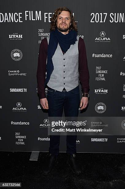 Actor Matt Ellis attends the "Rememory" Premiere on day 7 of the 2017 Sundance Film Festival at Library Center Theater on January 25, 2017 in Park...