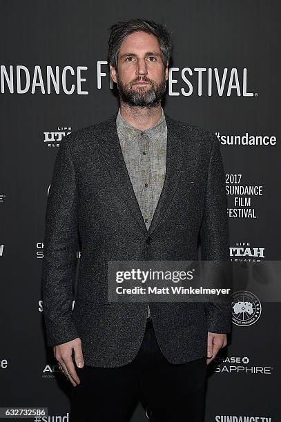 Director Mark Palansky attends the "Rememory" Premiere on day 7 of the 2017 Sundance Film Festival at Library Center Theater on January 25, 2017 in...