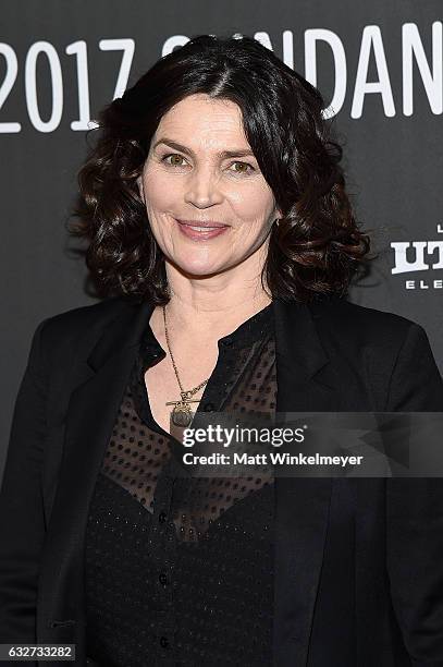 Actress Julia Ormond attends the "Rememory" Premiere on day 7 of the 2017 Sundance Film Festival at Library Center Theater on January 25, 2017 in...