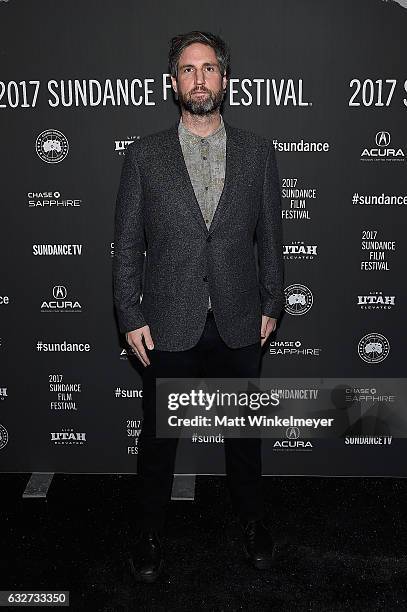 Director Mark Palansky attends the "Rememory" Premiere on day 7 of the 2017 Sundance Film Festival at Library Center Theater on January 25, 2017 in...