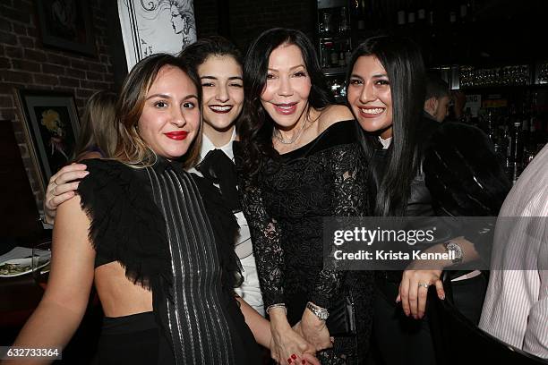 Samantha Giunta, Mariana Mahoney, Jane Scher and Ivana Lopez attend 25A and Metropolitan Magazine Cover Stars Dr. Christopher Calapai, Dale Noelle,...