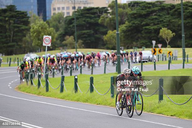 1st Toward Zero Race Melbourne / Cadel Evans - Albert Park GP / Women Emma POOLEY / Ann-Sophie DUYCK / Albert Park F1 GP Circuit - Albert Park F1 GP...