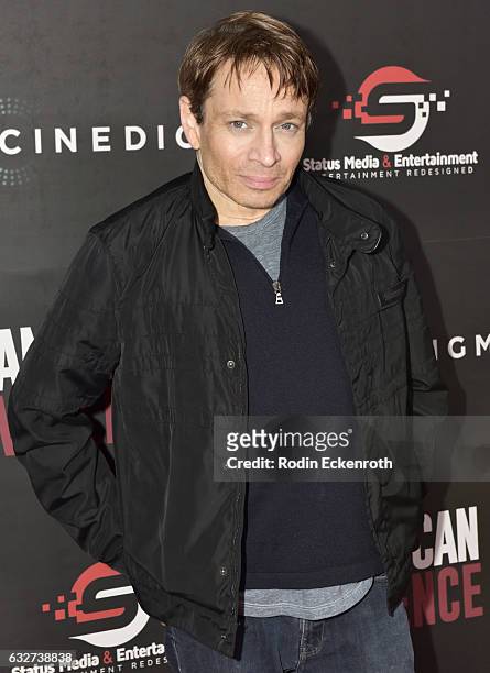 Actor Chris Kattan attends premiere of BondIt's "American Violence" at the Egyptian Theatre on January 25, 2017 in Hollywood, California.