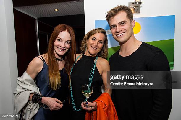 Guests attend 'Art Los Angeles Contemporary host committee members and collectors Joel Lubin and wife Marija Karan host ALAC 2017 exhibitors...