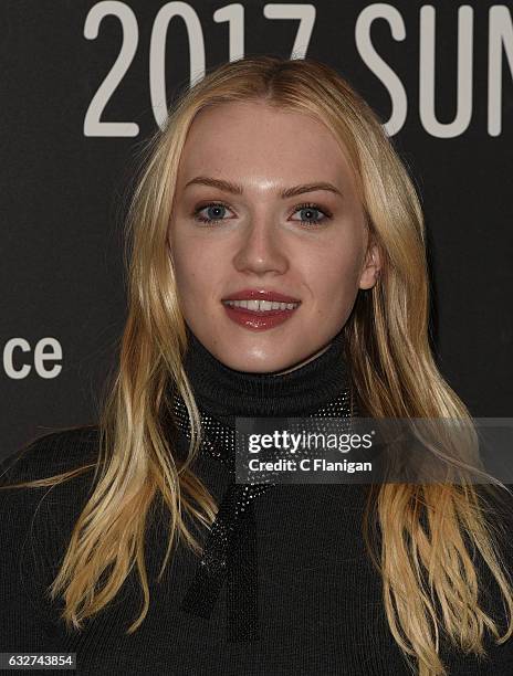 Actress Emily Ruhl attends the 'Newness' Premiere on day 7 of the 2017 Sundance Film Festival at Eccles Center Theatre on January 25, 2017 in Park...