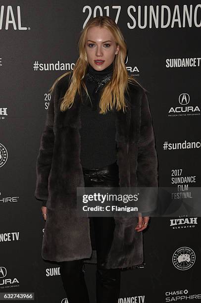 Actress Emily Ruhl attends the 'Newness' Premiere on day 7 of the 2017 Sundance Film Festival at Eccles Center Theatre on January 25, 2017 in Park...