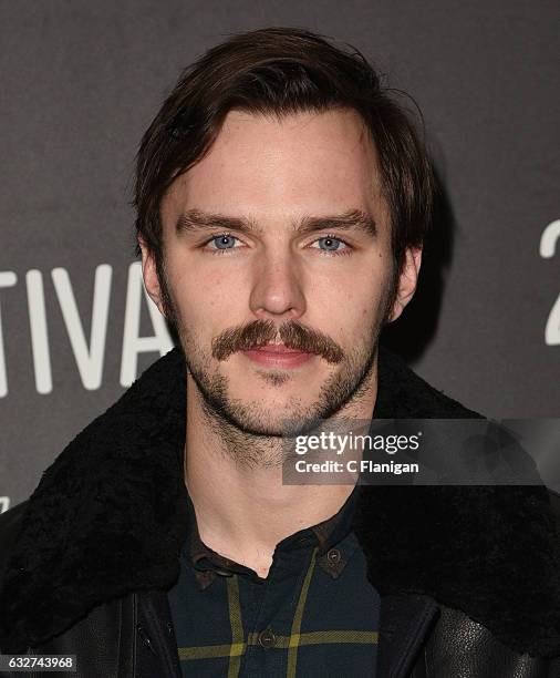 Actor Nicholas Hoult attends the 'Newness' Premiere on day 7 of the 2017 Sundance Film Festival at Eccles Center Theatre on January 25, 2017 in Park...