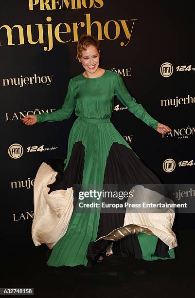Marta Larralde attends 'Mujer Hoy' Awards 2016 at Casino de Madrid on January 25, 2017 in Madrid, Spain.