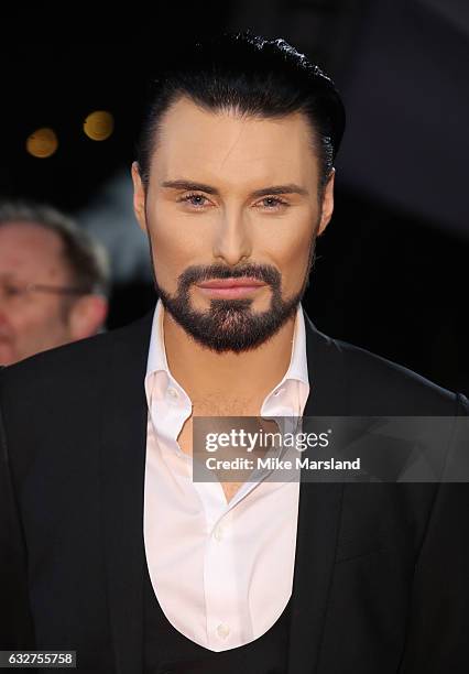 Rylan Clark attends the National Television Awards at The O2 Arena on January 25, 2017 in London, England.