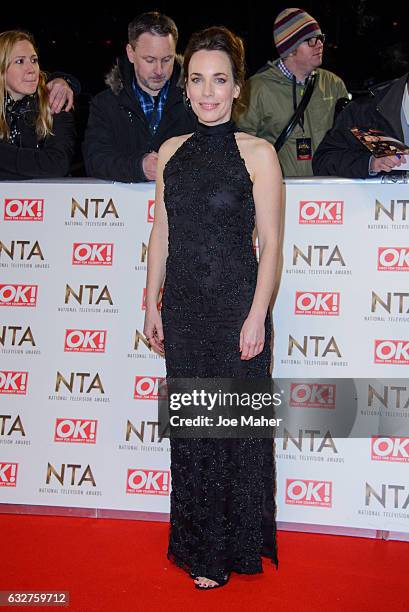 Laura Main attends the National Television Awards on January 25, 2017 in London, United Kingdom.