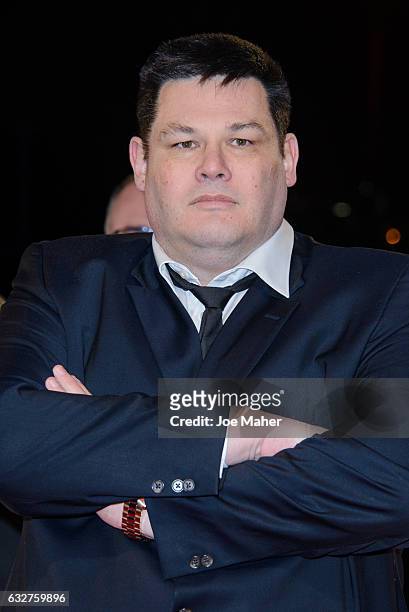 Mark Labbett attends the National Television Awards on January 25, 2017 in London, United Kingdom.