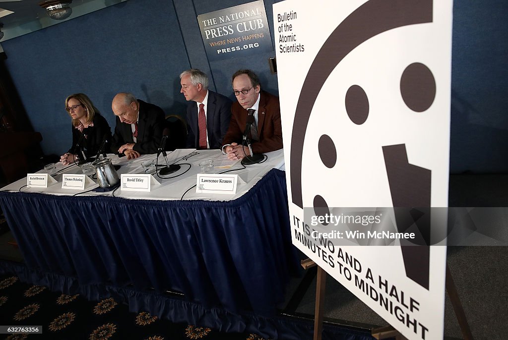 Bulletin Of Atomic Scientists Announces Time On 2017 Doomsday Clock