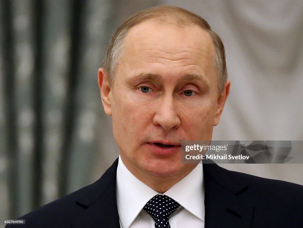 Russian President Vladimir Putin