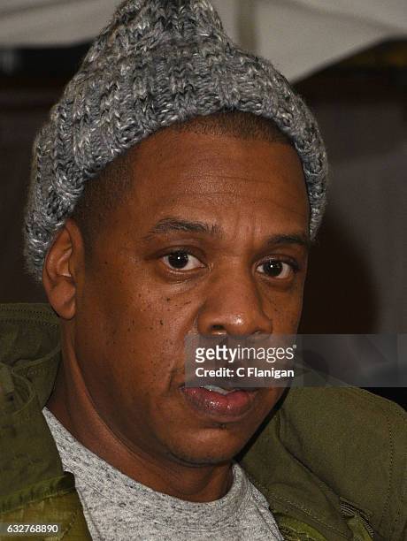 Jay Z attends the 'Time: The Kalief Browder Story' Premiere - 2017 Sundance Film Festival at The Marc Theatre on January 25, 2017 in Park City, Utah.