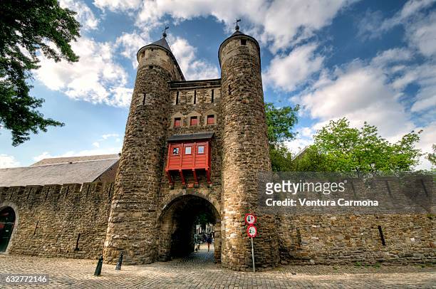 hell's gate of maastricht (the netherlands) - maastricht stock pictures, royalty-free photos & images