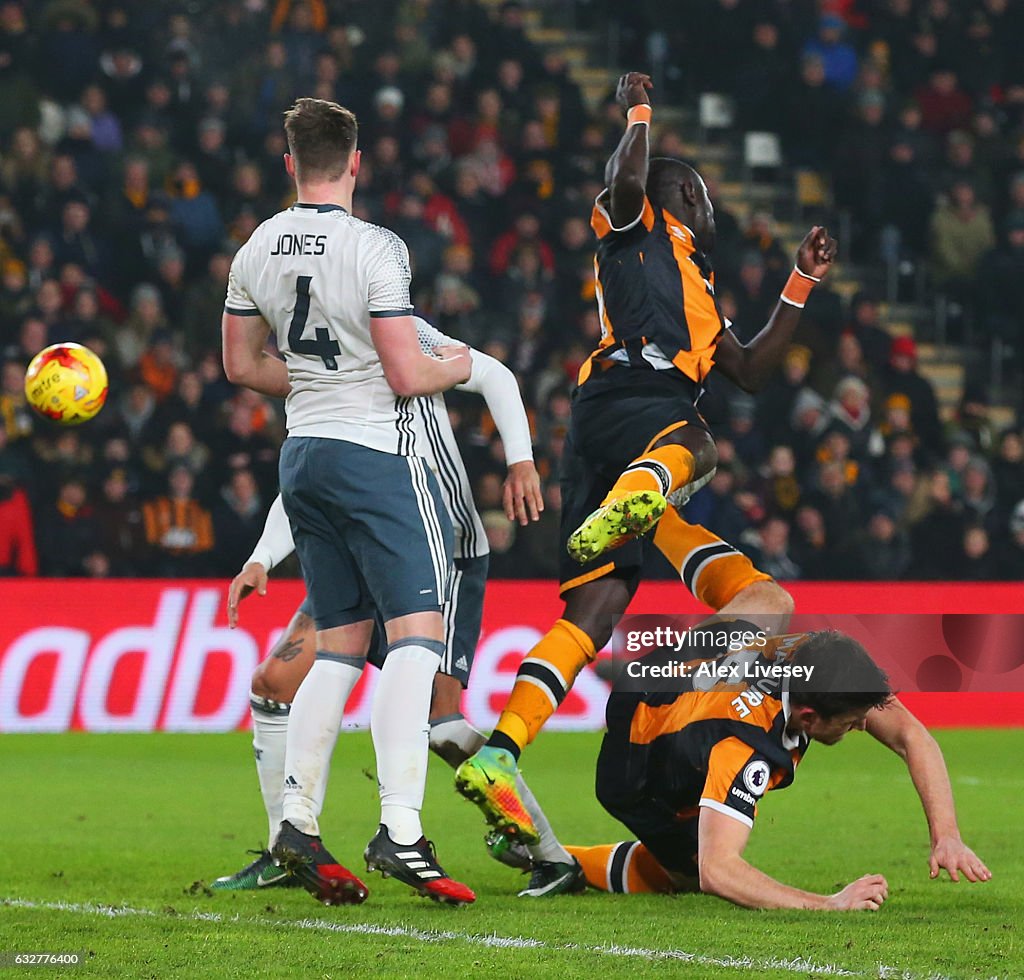 Hull City v Manchester United - EFL Cup Semi-Final: Second Leg