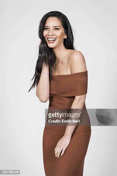 Actress Olivia Munn is photographed for New York Times on November 19, 2016 in Los Angeles, California.