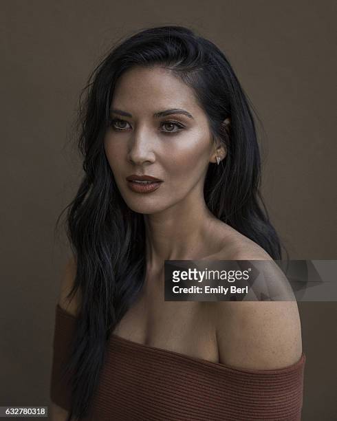 Actress Olivia Munn is photographed for New York Times on November 19, 2016 in Los Angeles, California.