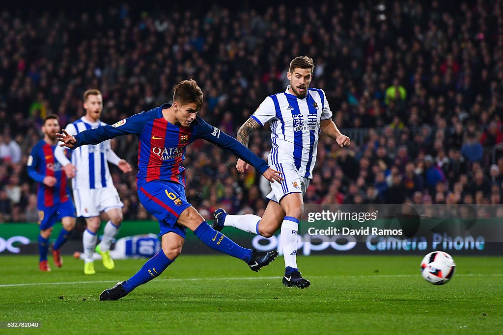 Barcelona v Real Sociedad - Copa Del Rey Quarter-final: Second Leg