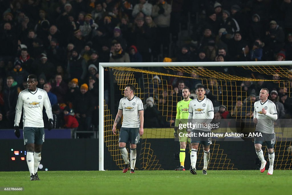 Hull City v Manchester United - EFL Cup Semi-Final: Second Leg