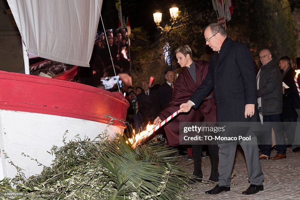 Ceremony Of The Sainte-Devote In Monaco
