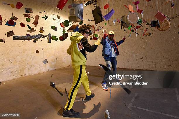 Guests attend the FX's Legion Where?House at Villian on January 26, 2017 in Brooklyn, New York.