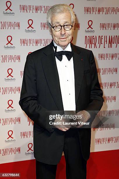 Didier Grumbach attends the Sidaction Gala Dinner 2017 as part of Paris Fashion Week on January 26, 2017 in Paris, France.