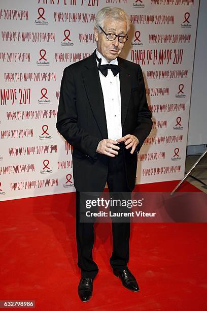 Didier Grumbach attends the Sidaction Gala Dinner 2017 as part of Paris Fashion Week on January 26, 2017 in Paris, France.