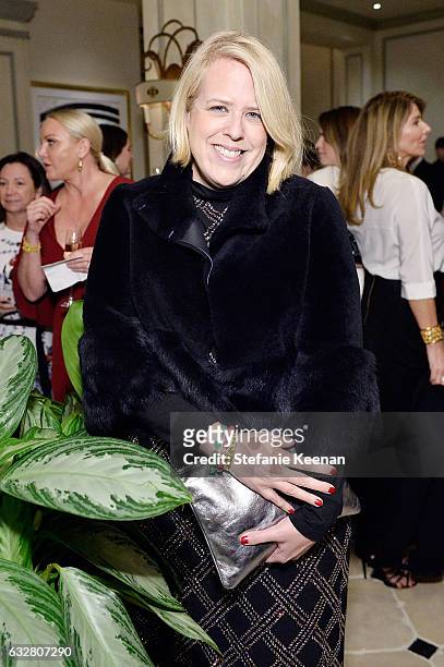 Booth Moore attends PSLA partners with Carolina Herrera for Winter Gala on January 26, 2017 in Beverly Hills, California.