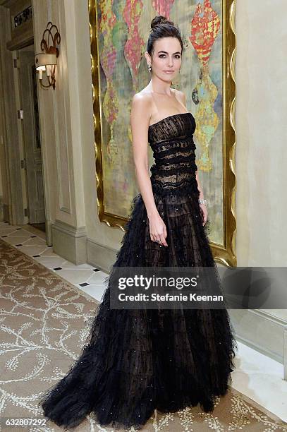 Camilla Belle attends PSLA partners with Carolina Herrera for Winter Gala on January 26, 2017 in Beverly Hills, California.