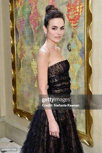 Camilla Belle attends PSLA partners with Carolina Herrera for Winter Gala on January 26, 2017 in Beverly Hills, California.