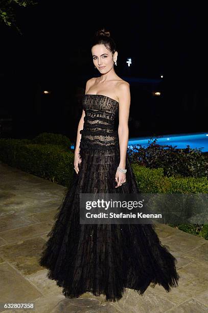 Camilla Belle attends PSLA partners with Carolina Herrera for Winter Gala on January 26, 2017 in Beverly Hills, California.
