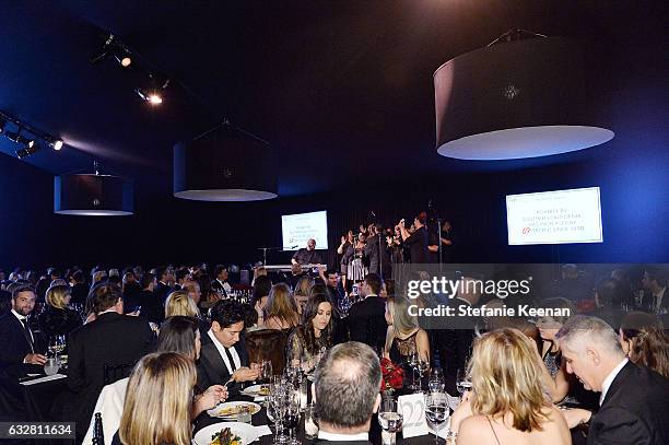 General view of atmosphere at PSLA partners with Carolina Herrera for Winter Gala on January 26, 2017 in Beverly Hills, California.