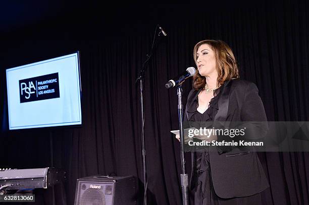 Jennifer Smith Hale attends PSLA partners with Carolina Herrera for Winter Gala on January 26, 2017 in Beverly Hills, California.